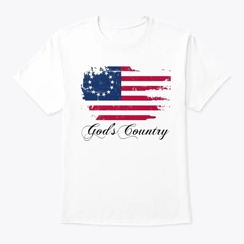 Betsy Ross Flag- Gods Country